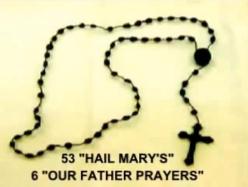 53 Hail Marys Rosary